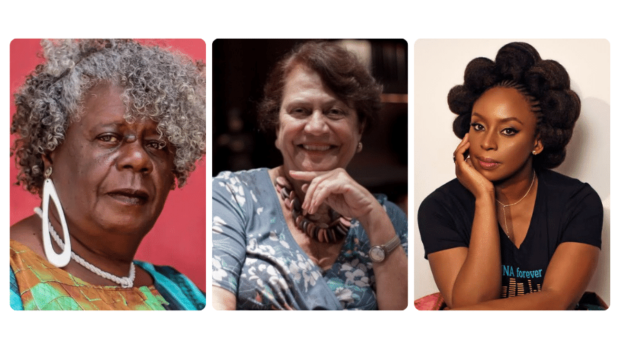Conceição Evaristo, Ana Maria Machado e Chimamanda Ngozi Adichie são atrações da Bienal do Livro do Rio Conceição Evaristo, Ana Maria Machado e Chimamanda Ngozi Adichie são atrações da Bienal do Livro do Rio