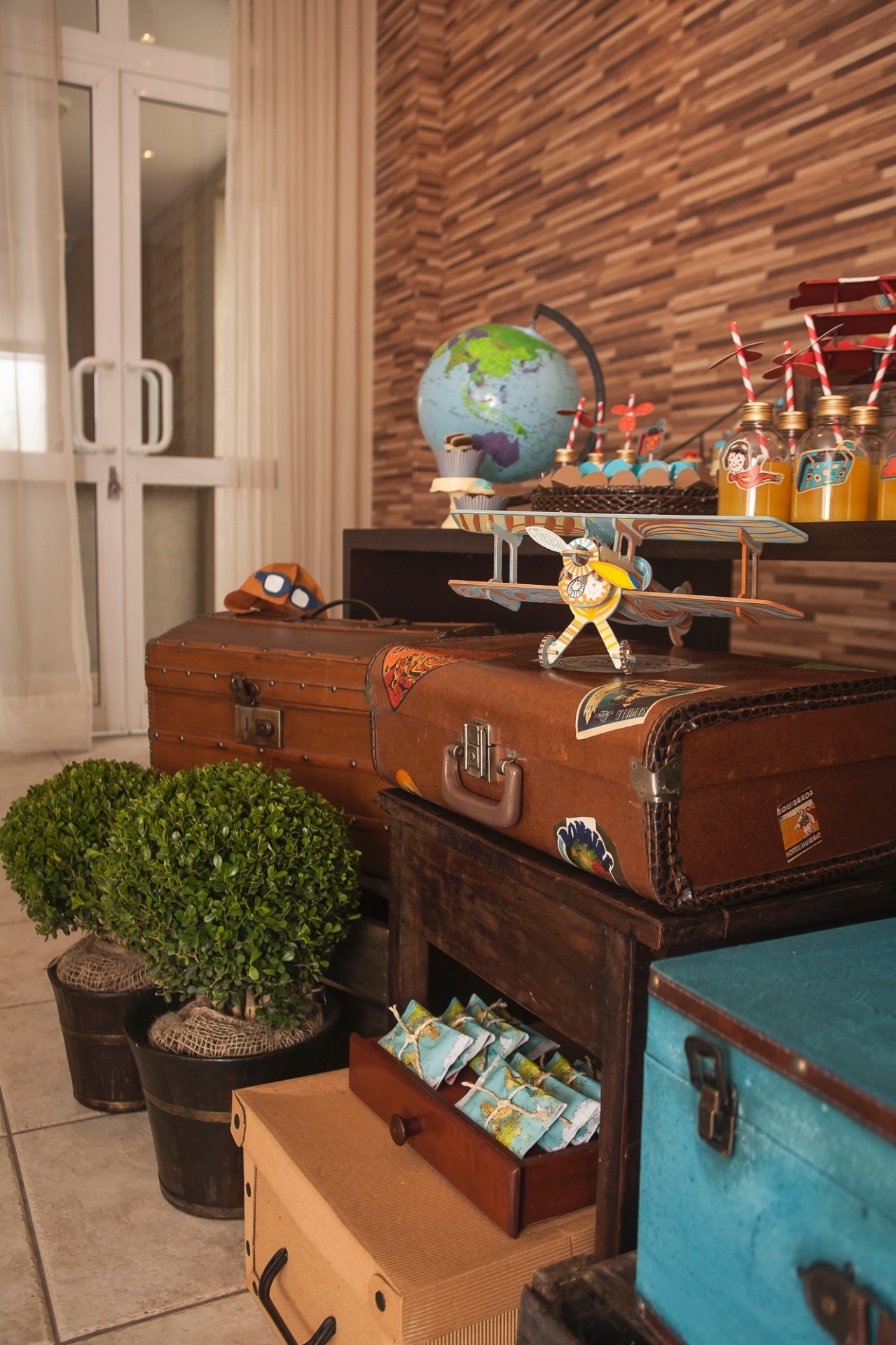 Aviação é inspiração para festa de um ano 14 - Sandra Pagano/Divulgação