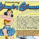 Primeira aparição da Mulher-Maravilha nos quadrinhos, na "All-Star Comics" nº 8, de dezembro de 1941 - Reprodução