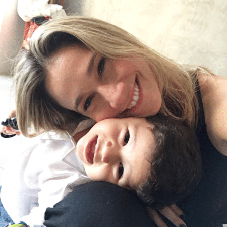 Fernanda Gentil e o filho, Gabriel - Reprodução/Instagram/gentilfernanda