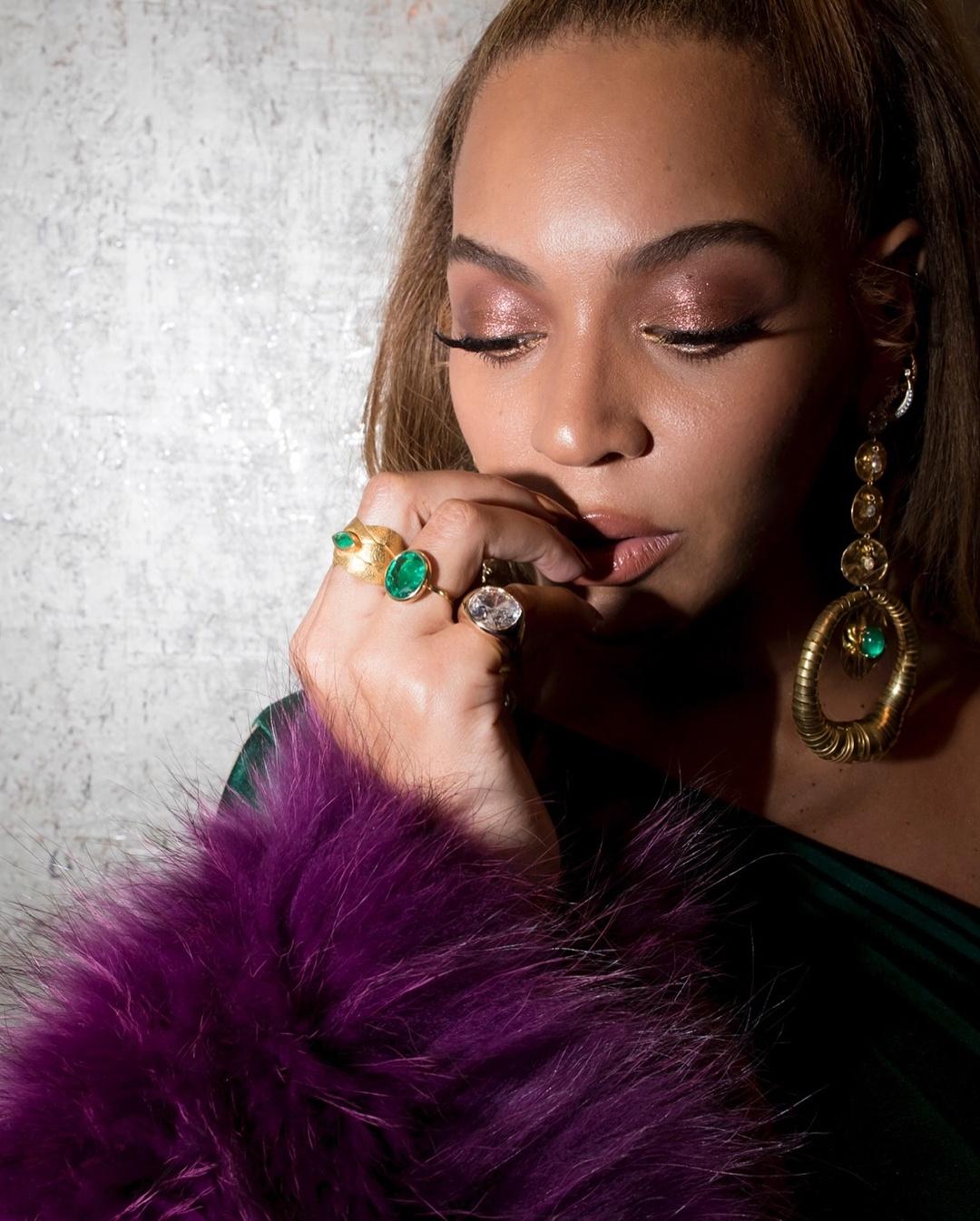 Beyoncé usa bolsa de R$ 16 mil e vestido feito sob medida em festa do Tidal - Reprodução/Instagram