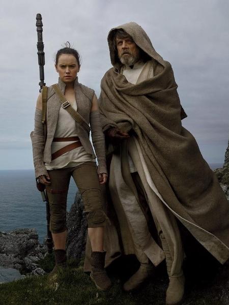 Mark Hamill em "Star Wars: Os Últimos Jedi" - Divulgação