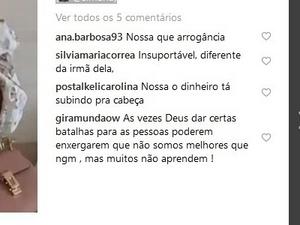 Fãs não perdoam e criticam Simaria após resposta  para uma seguidora - Reprodução/Instagram/@simaria - Reprodução/Instagram/@simaria