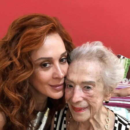 Claudia Raia com a mãe, Odette - Reprodução/Instagram