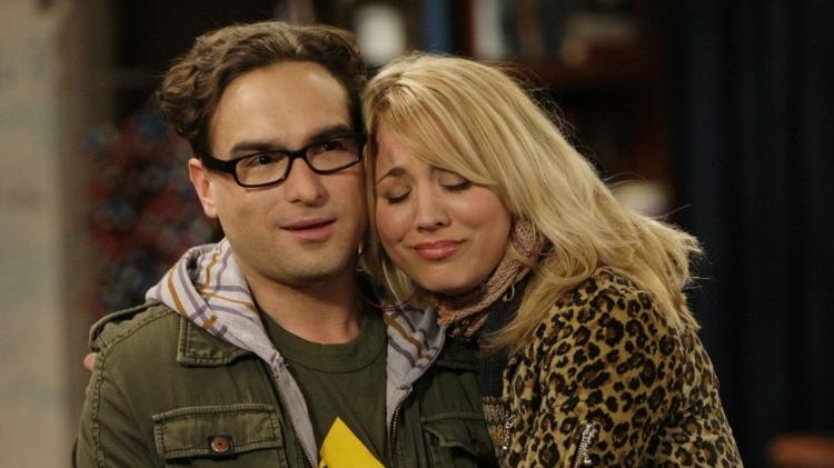 Leonard e Penny de "The Big Bang Theory" - Reprodução - Reprodução