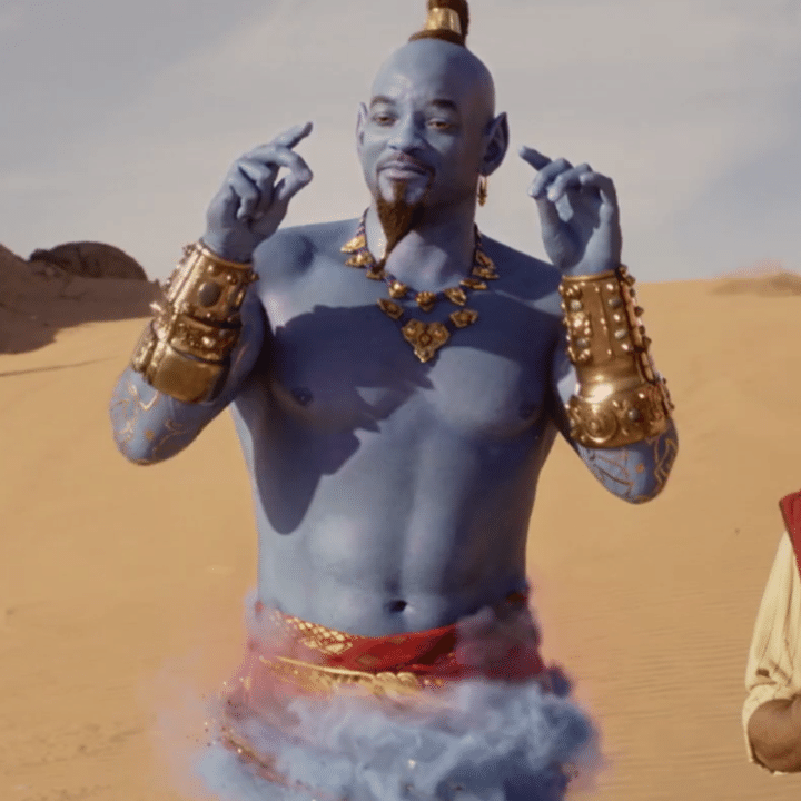 Aladdin :: Will Smith comenta os desafios de interpretar o famoso Gênio