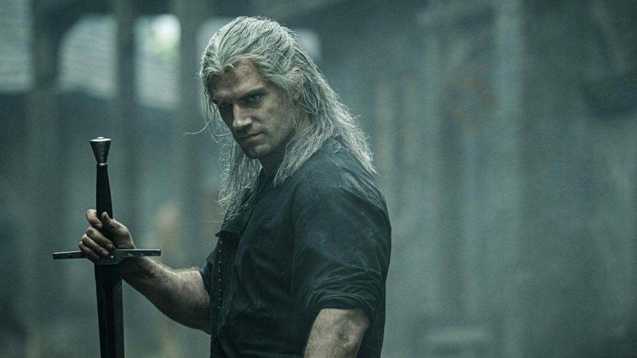Henry Cavill interpretando Geralt de Rivia em "The Witcher" - Reprodução