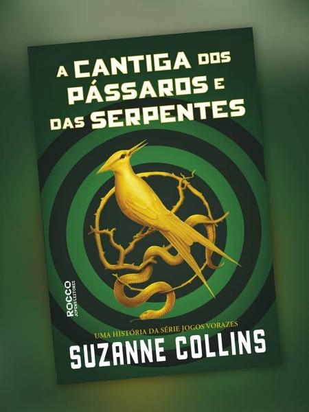 A capa nacional de "A Cantiga dos Pássaros e das Serpentes", novo volume da saga "Jogos Vorazes" - Reprodução/Facebook