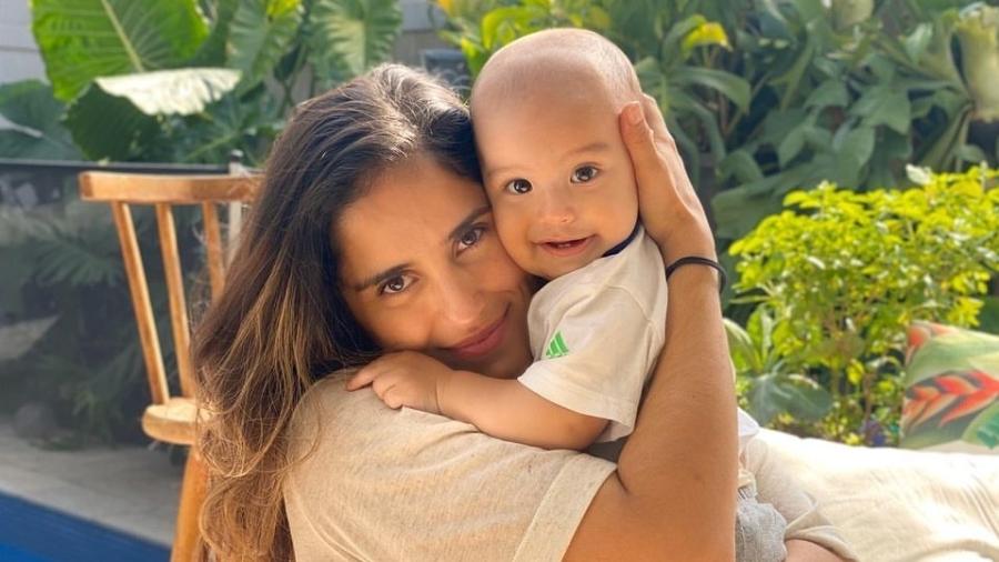 Camilla Camargo com o filho, Joaquim - Reprodução/Instagram