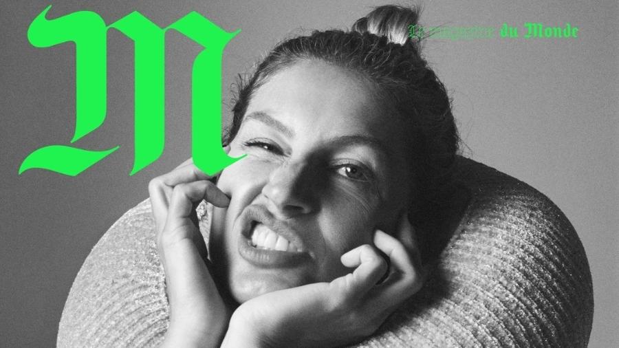 Gisele Bundchen na capa da revista do jornal francês Le Monde - Reprodução