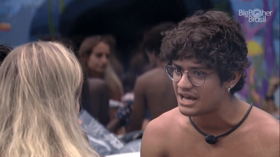 BBB 23: Gabriel Santana conversa com sister sobre sua sexualidade - Reprodução/Gshow