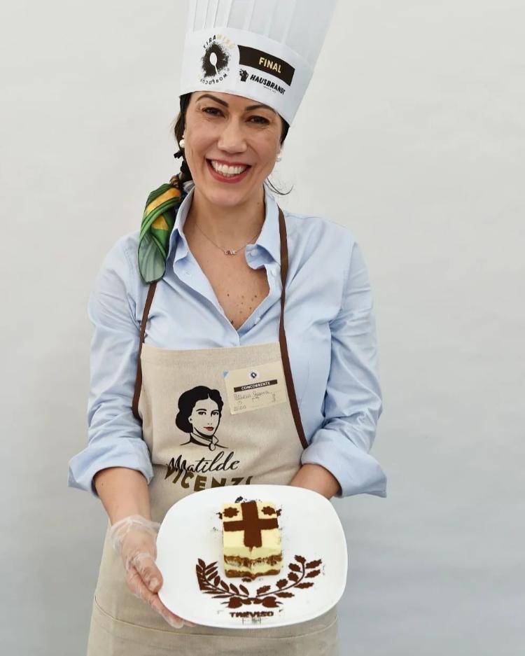 Patricia Guerra e seu tiramisu original