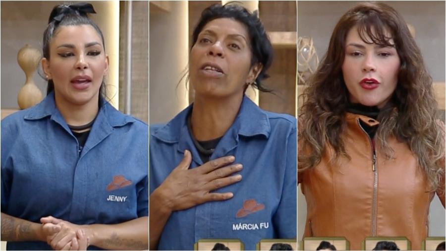 A Fazenda 15: Jaque, Marcia Fu, WL e Nadja estão na Roça