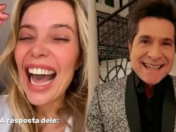 Luiza Possi manda áudio por engano para Daniel: 'Privada entupiu'