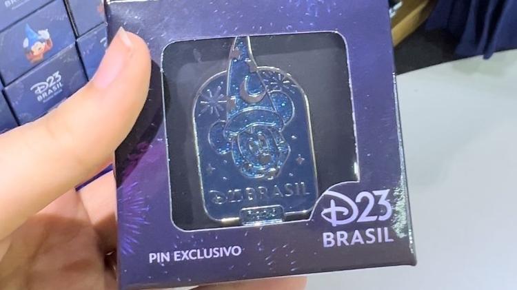 Pin exclusivo da D23 custa R$ 40 no evento