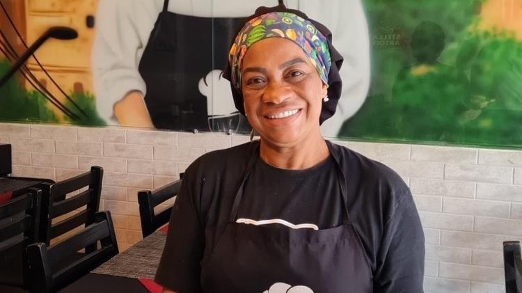 Andreia Santos, cozinheira do Restaura Bar Andreia Santos, cozinheira do Restaura Bar