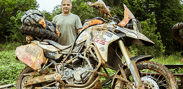 Marcelo Leite, viajante de moto - Arquivo pessoal - Arquivo pessoal