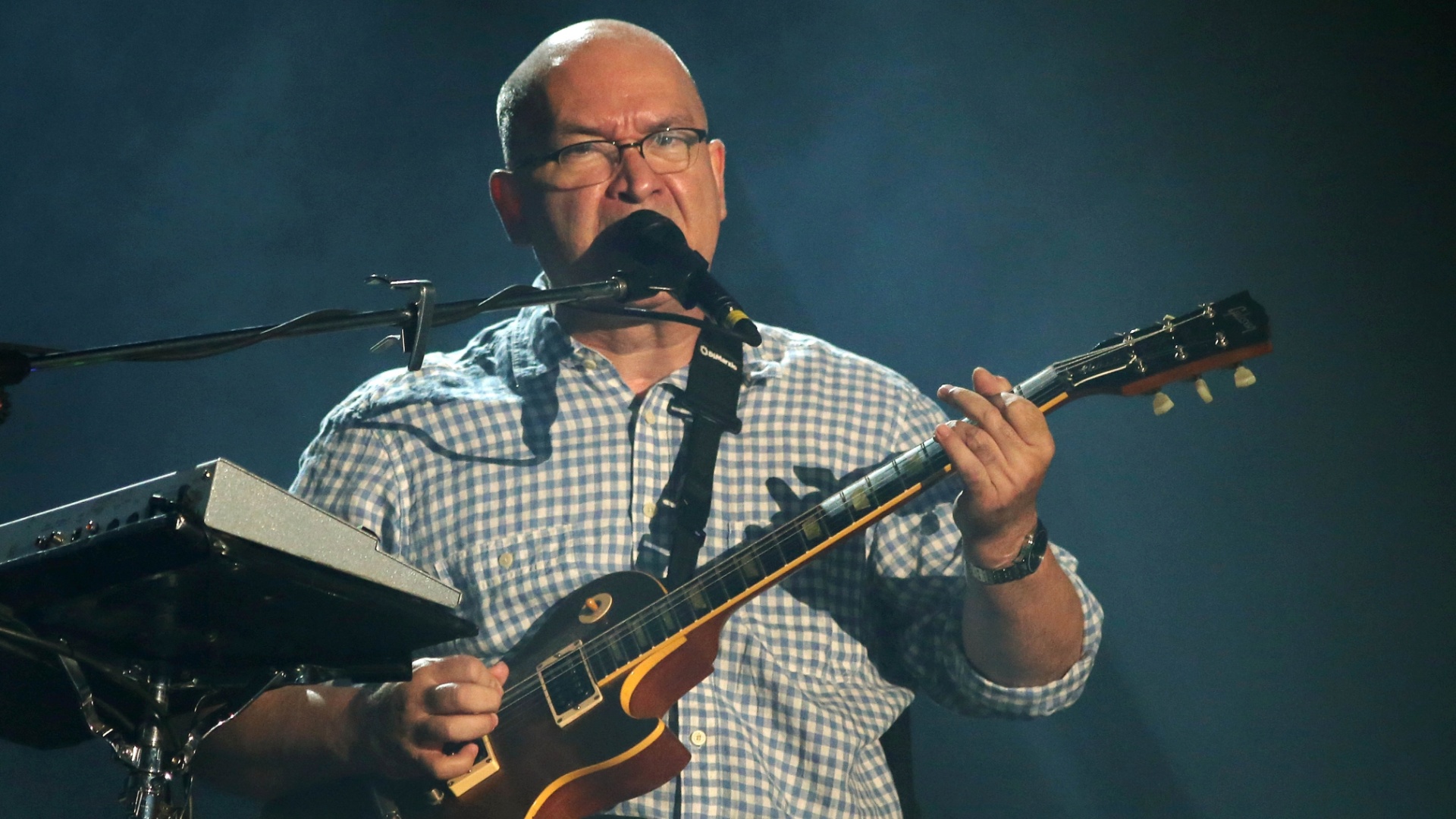 20.set.2015 - Com retrospectiva e clássicos, Os Paralamas do Sucesso abrem o palco Mundo no terceiro dia de shows do Rock in Rio 2015. - Fernando Maia/UOL