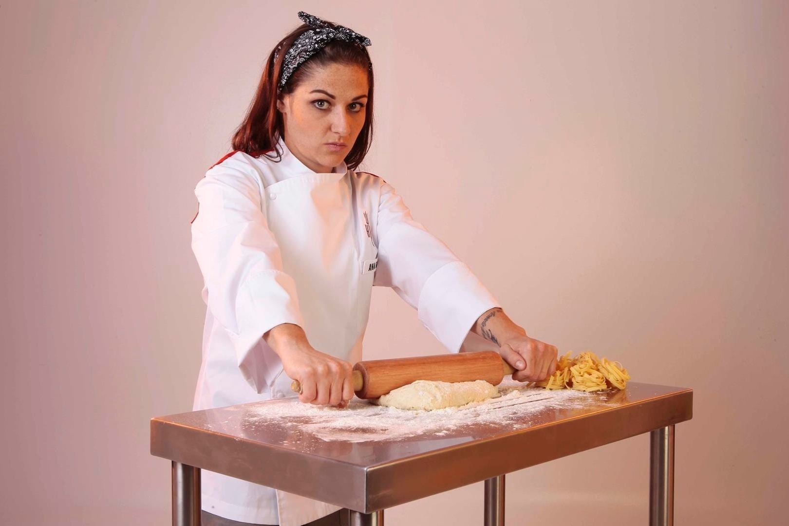 Ana Gabriela, do  "Hell's Kitchen - Cozinha Sob Pressão" - Leonardo Nones/SBT