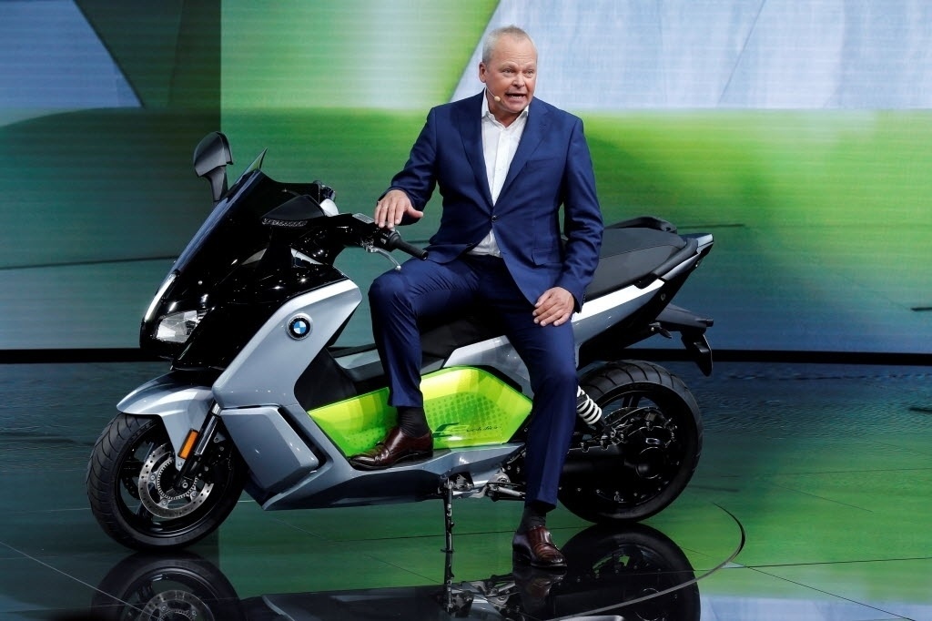 BMW C Evolution Electric Scooter - Benoit Tessier/Reuters