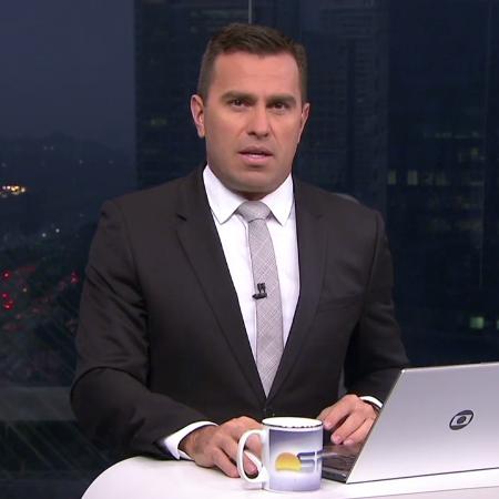 Rodrigo Bocardi apresenta o "Bom Dia SP", telejornal matinal da Globo - Reprodução/TV Globo