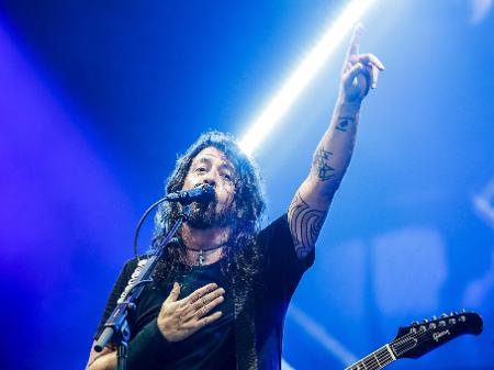 Dave Grohl, vocalista do Foo Fighters - Lucas Lima/UOL