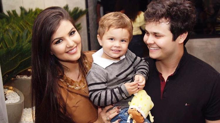 Davi levará as alianças dos pais Matheus e Paula - Reprodução/Instagram - Reprodução/Instagram