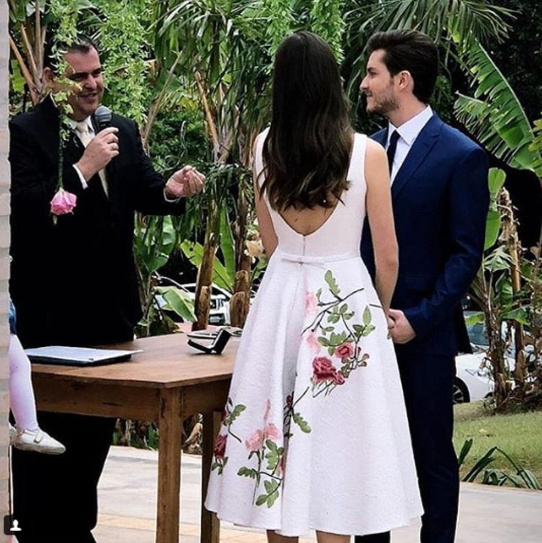 Klebber Toledo e Camila Queiroz se casam em SP; Isabelle Drummond dá benção - Reprodução/Instagram