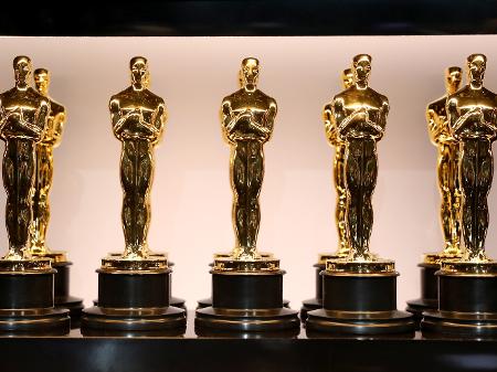 Estatuetas do Oscar antes da premiação de 2018 - Matt Sayles/A.M.P.A.S. via Getty Images