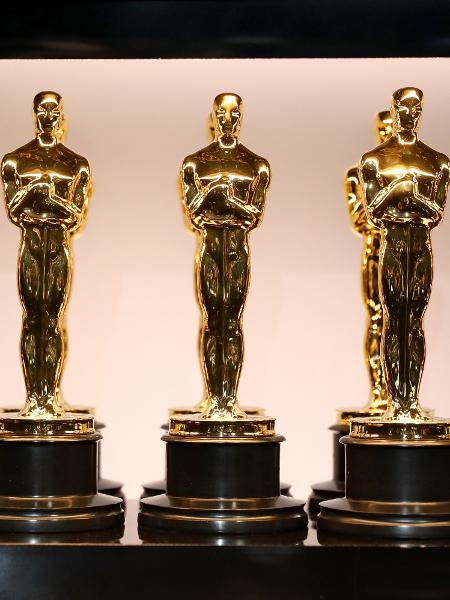 Estatuetas do Oscar antes da premiação de 2018 - Matt Sayles/A.M.P.A.S. via Getty Images