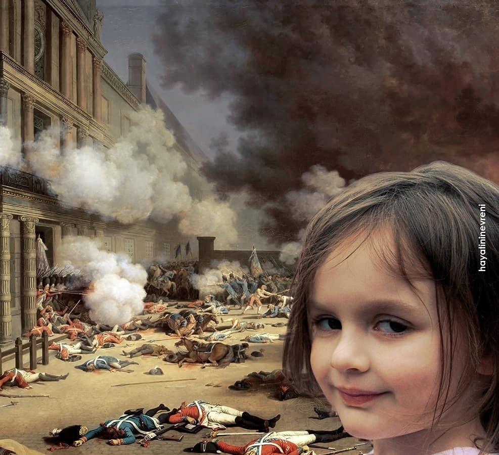 Artista faz mashup de obras clássicas com cenas do cotidiano - hayatininevreni/Reprodução Instagram