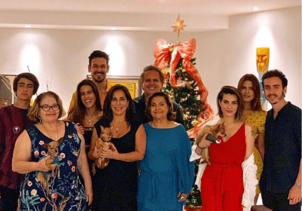 João Vicente de Castro passou o Natal com a família de sua ex, Cleo - Reprodução/Instagram