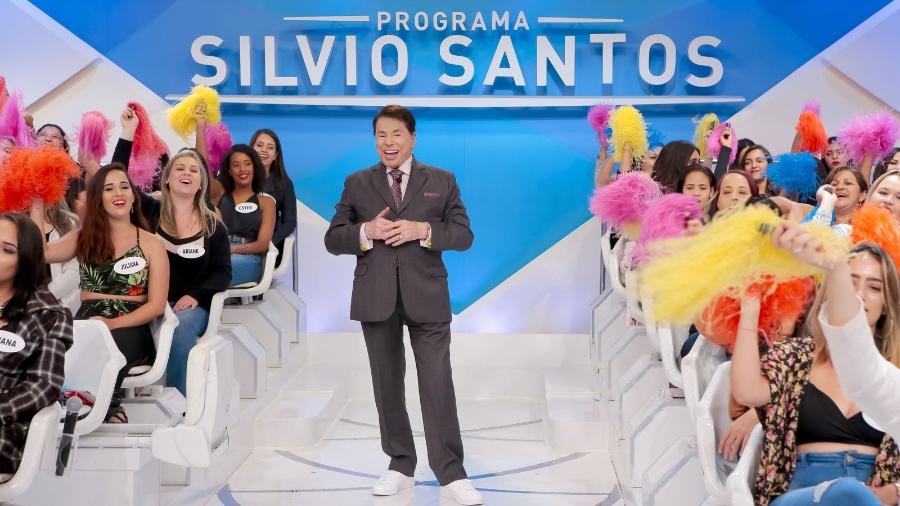 Silvio Santos escolheu um tênis branco para compor seu figurino - Lourival Ribeiro/SBT