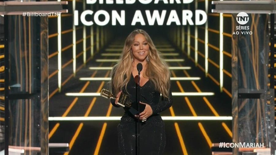 Mariah Carey é homenageada com premiação na Billboard - Reprodução/NBC/TNT Séries