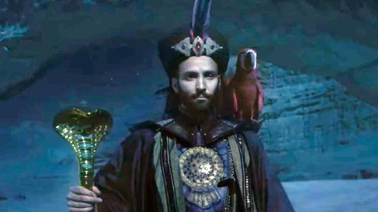 Jafar e Iago no filme "Aladdin" - Reprodução - Reprodução
