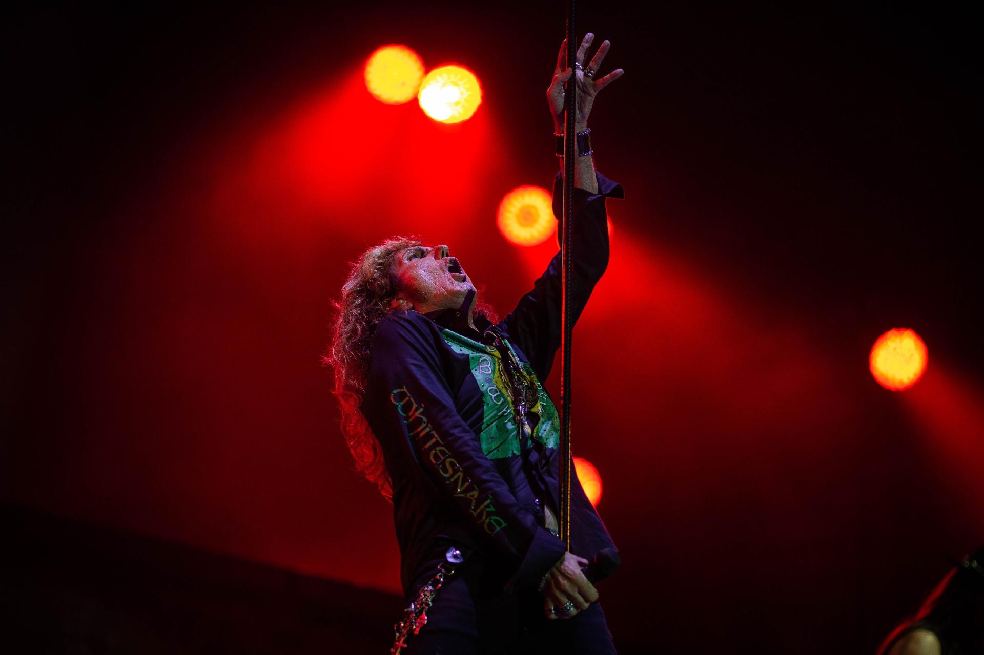 Whitesnake se apresenta no palco Sunset do Rock in Rio 2019 - Eduardo Anizelli/Folhapress
