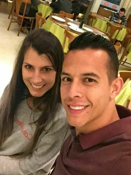 Danilo Padilha com a mulher, Letícia - Reprodução/Instagram
