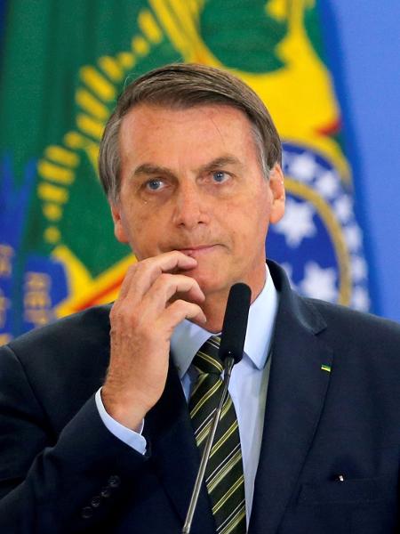 O presidente Jair Bolsonaro é reprovado por 41% dos cariocas; 60% se recusariam a votar em candidato apoiado por ele - Adriano Machado/Reuters