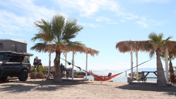 Camping em Baja California, México - Arquivo pessoal - Arquivo pessoal