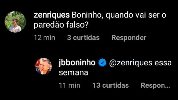  BBB 21: Boninho fala sobre paredão falso no reality show - Reprodução/Instagram - Reprodução/Instagram