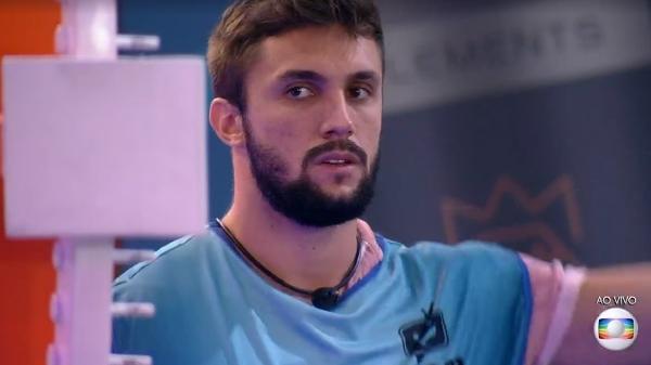 BBB 21: Arthur na prova do líder - Reprodução/ Globoplay