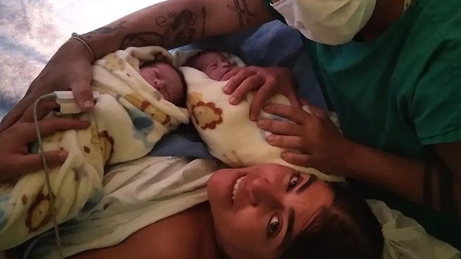Raquel Pacheco compartilha primeira foto após parto e fala sobre puerpério - Reprodução/Instagram