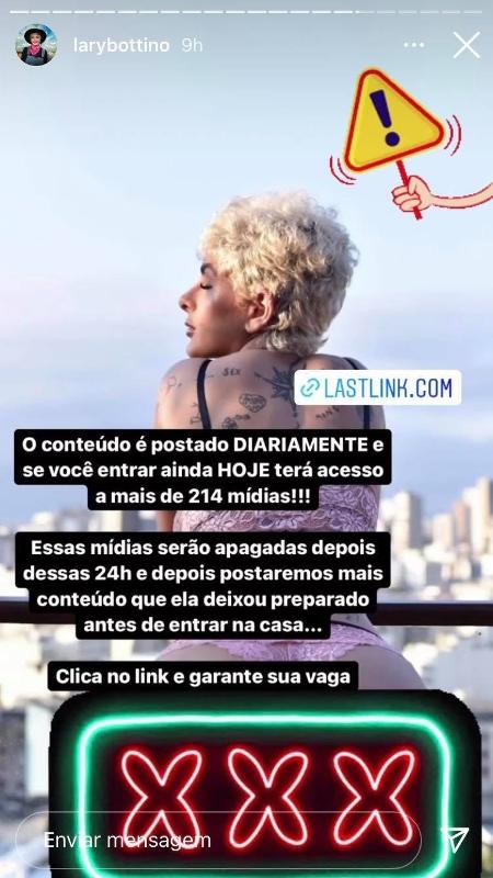 Lary Bottino - Reprodução/Instagram - Reprodução/Instagram