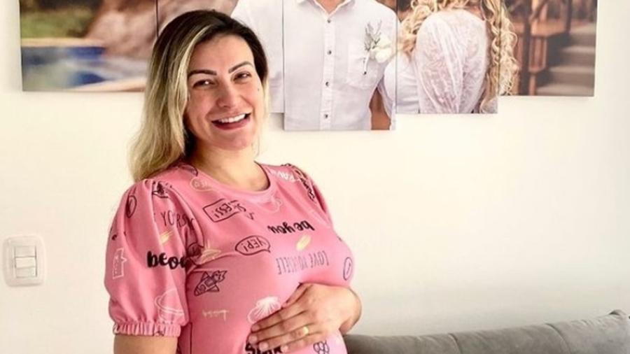 Andressa Urach é internada com pressão alta e contrações - Reprodução/Instagram
