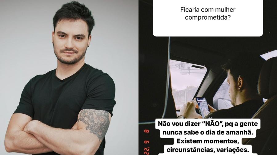 Felipe Neto responde se ficaria com mulheres comprometidas - Reprodução/Instagram