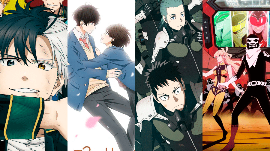 Animes "WIND BREAKER", "A Condition Called Love", "Kaiju No.8" e "Go! Go! Loser Ranger" da temporada de primavera 2024