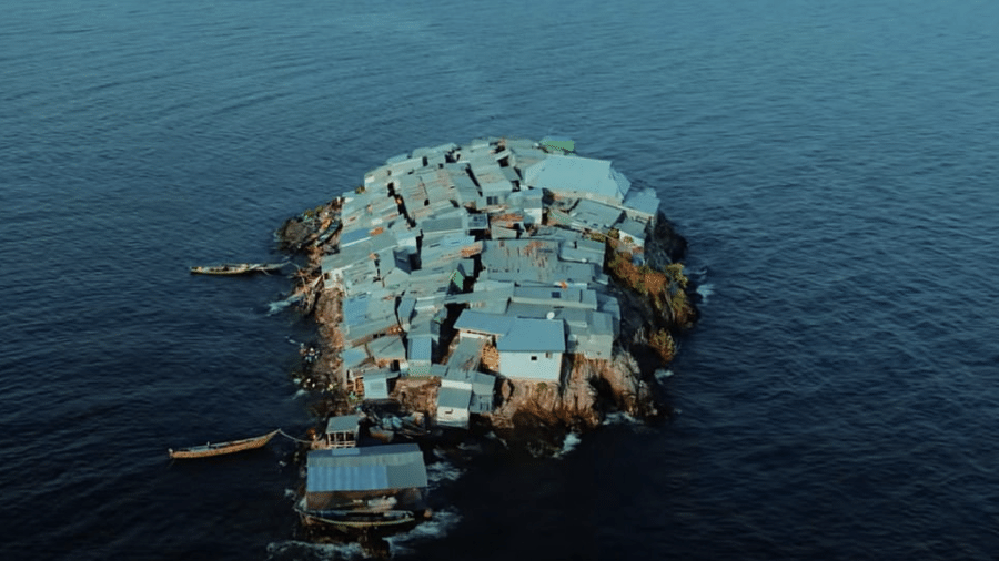 Ilha Migingo, na África