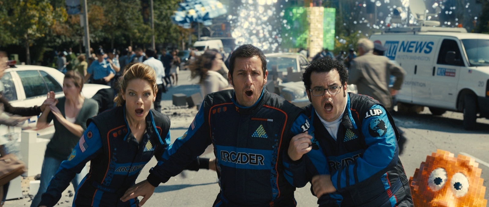 Cena de "Pixels" - Divulgação