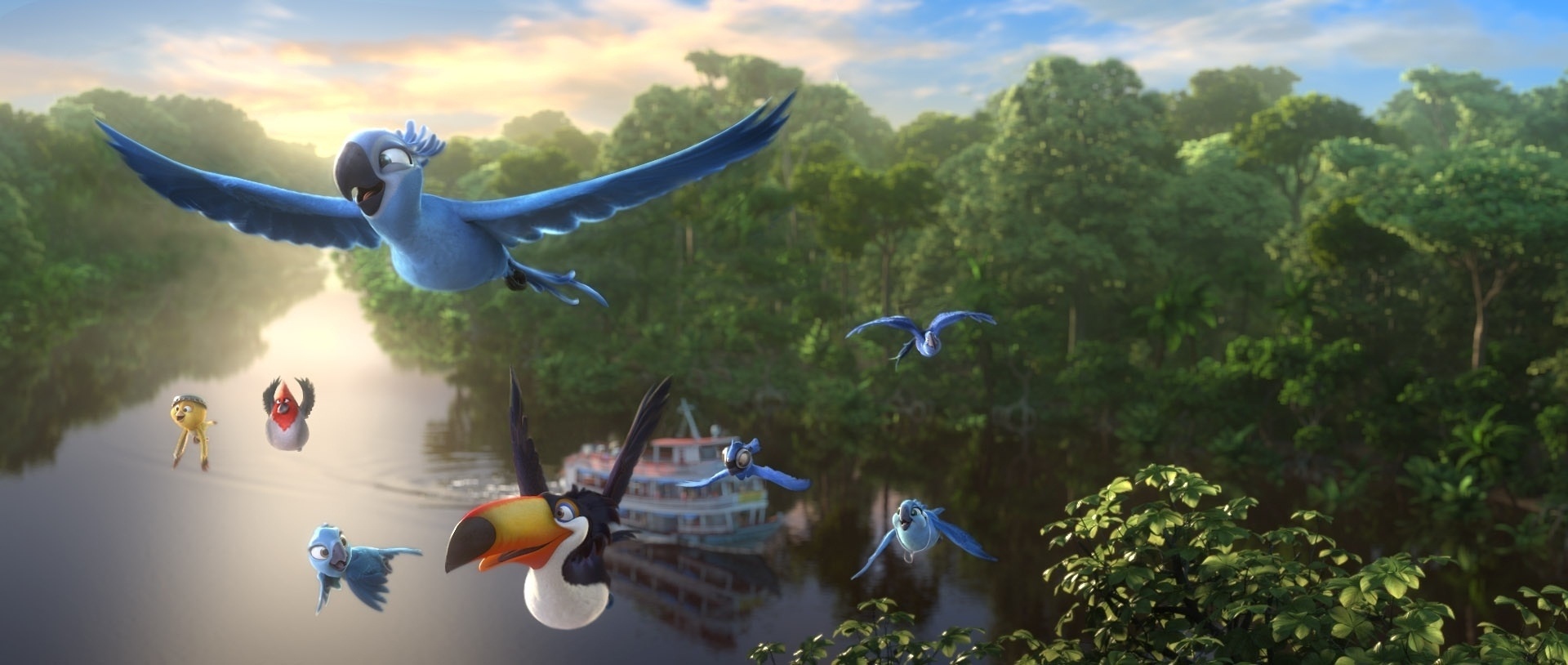 Cena do filme "Rio 2" (2014) - Divulgação
