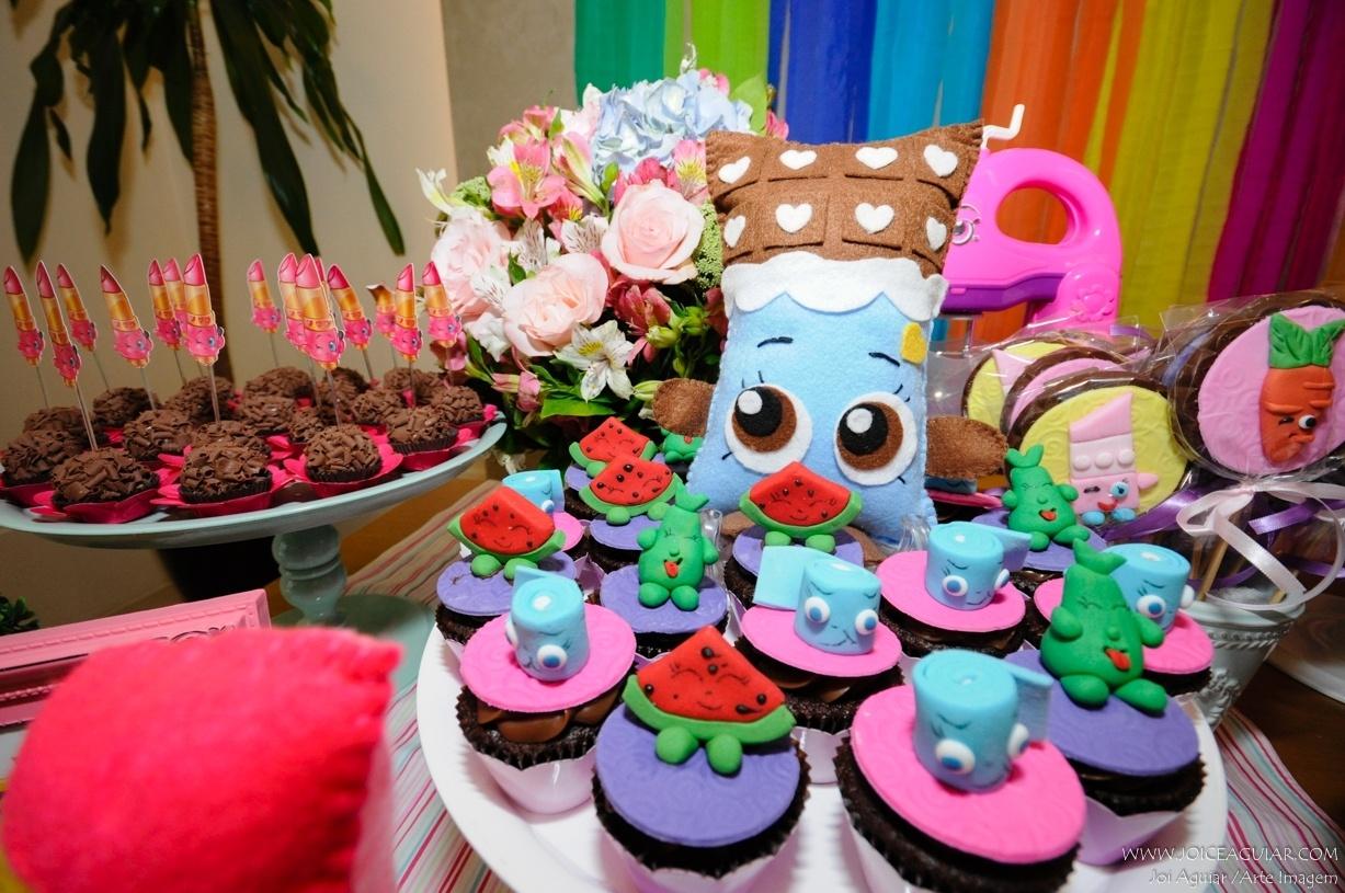 festa Shopkins- barra de chocolate - Joi Aguiar Arte Imagem/Divulgação